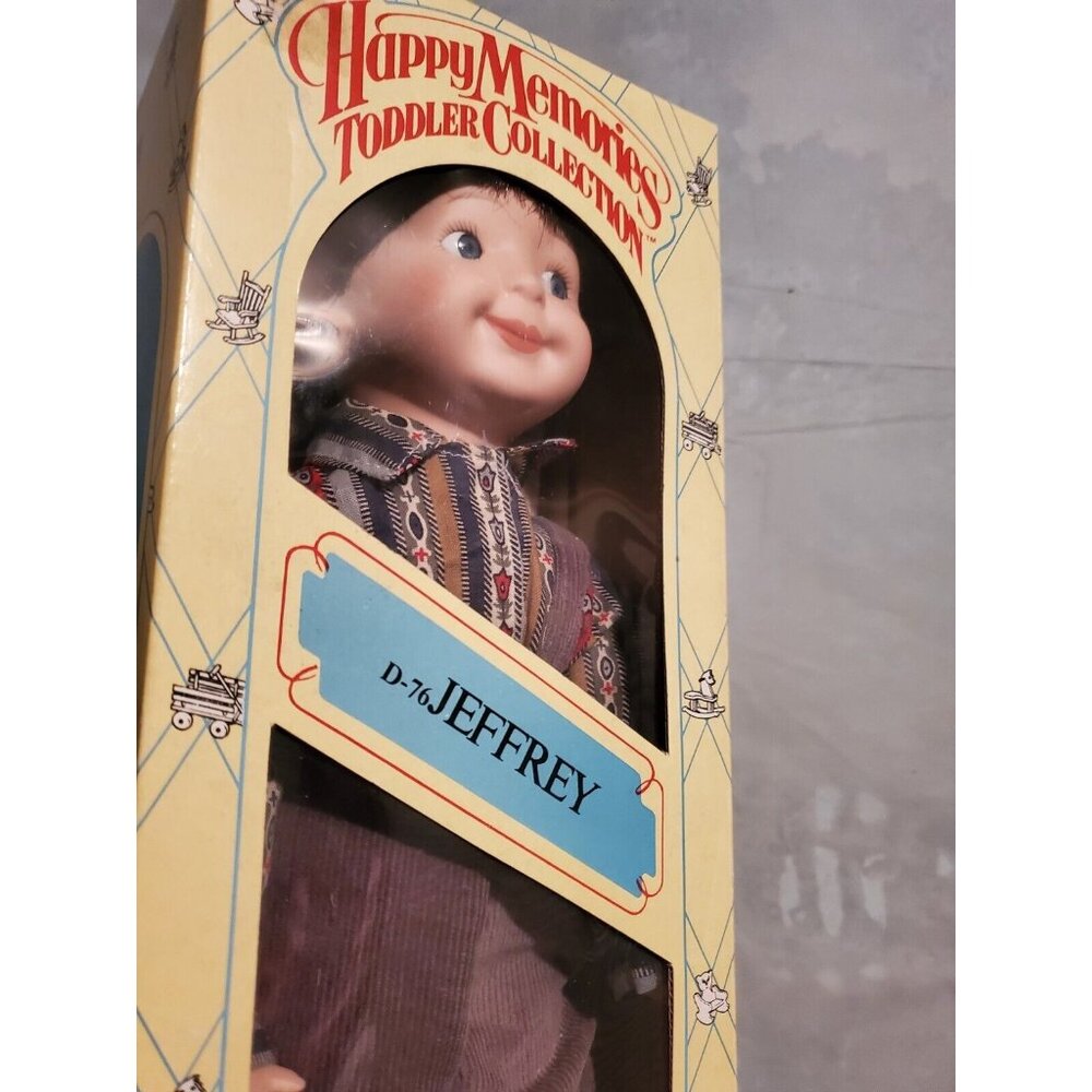 Heritage Mint Happy Memories Toddler Collection D76 Jeffery 14" Porcelain Doll